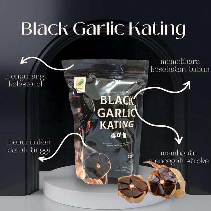

Bawang Hitam Black Garlic Kating 200Gr Serambi Botani Herbal #Gratisongkir
