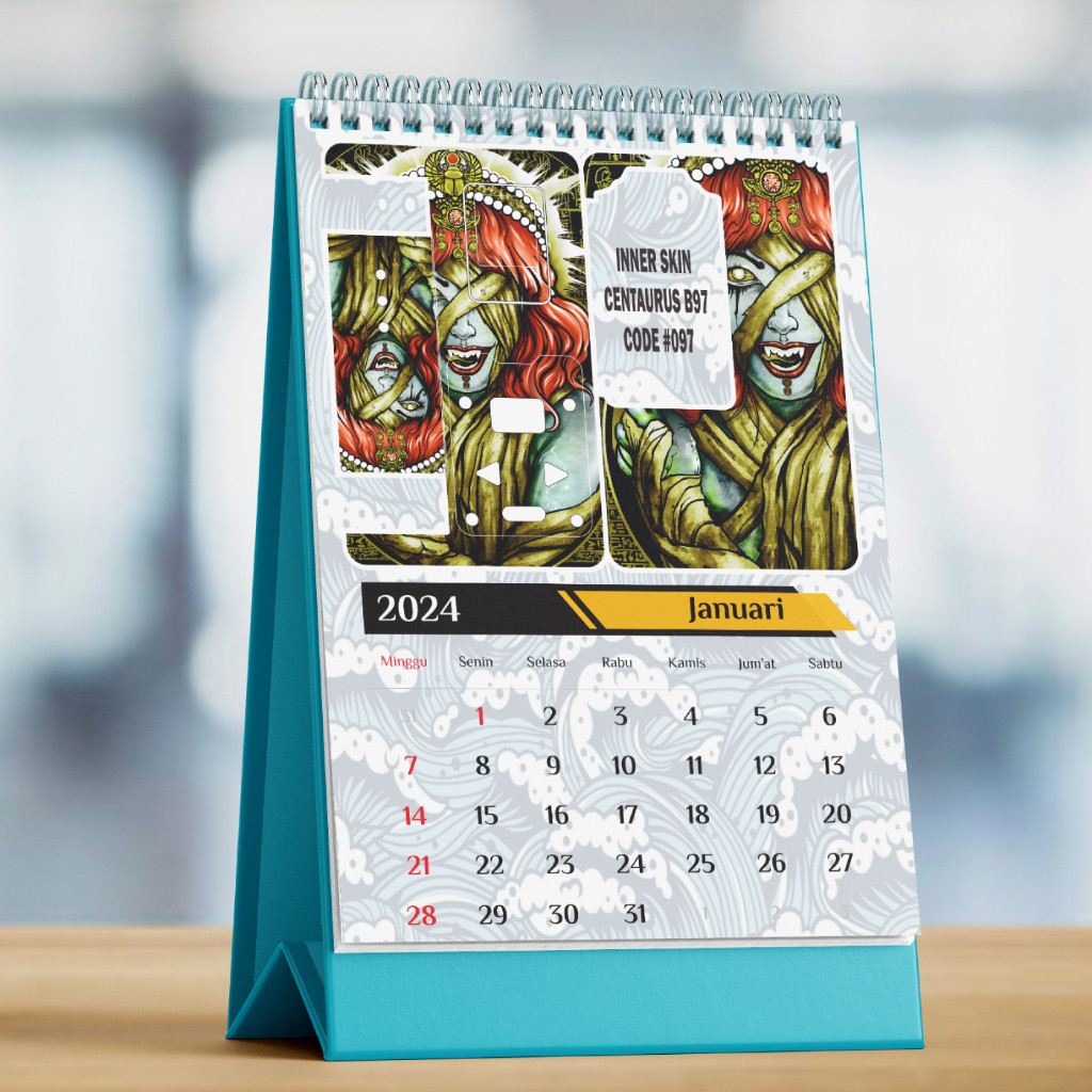

Bukan Kalender B80 Part1 97 Garskin/Stiker Case Bisa Custom Motif - 2Pcs