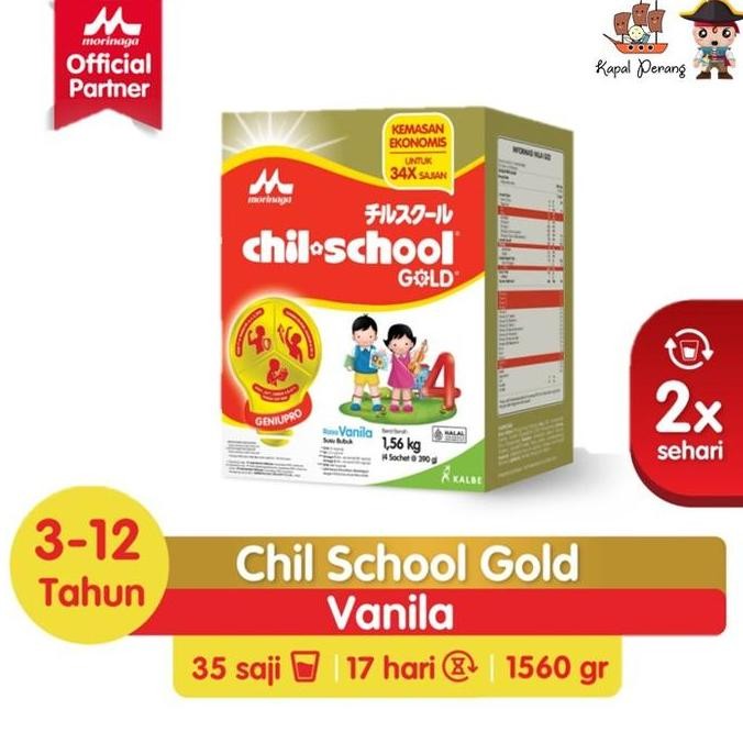 

terbaru morinaga chil school tahap 4 susu formula vanila 1560g