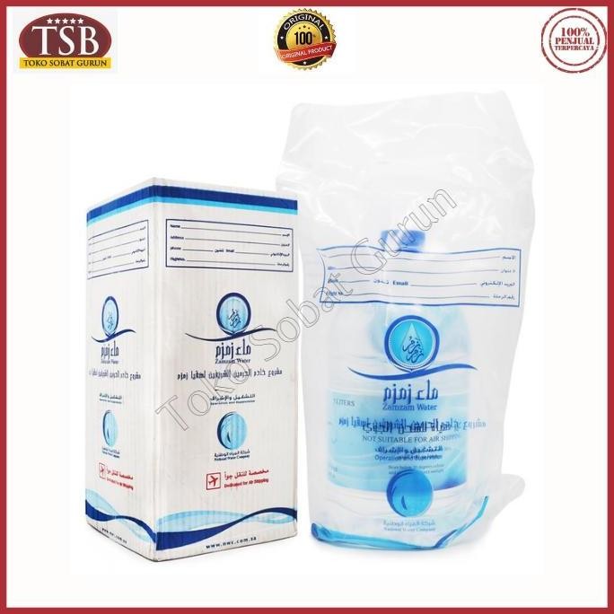 

AIR ZAM ZAM 5 LITER ASLI MEKKAH ORINAL OLEH OLEH HAJI UMROH