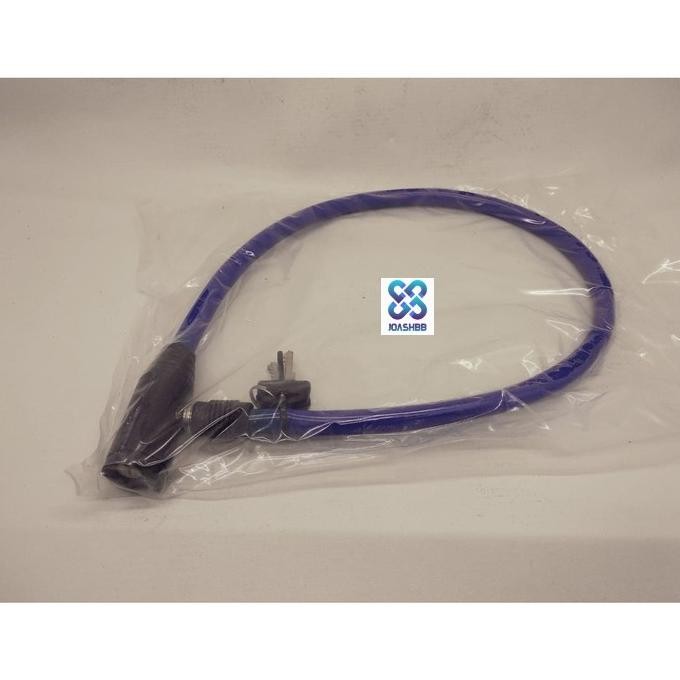 Kunci Kabel Sepeda, Pengaman sepeda, Gembok Sepeda Karet Tebal