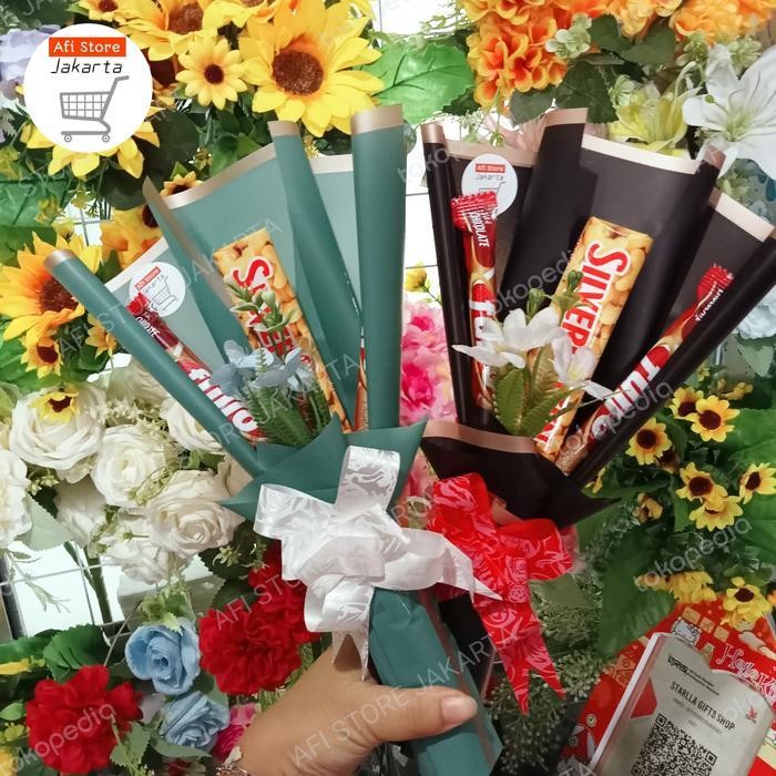 

Bucket Mini Coklat L Hadiah Hari Guru L Buket Coklat L Bucket