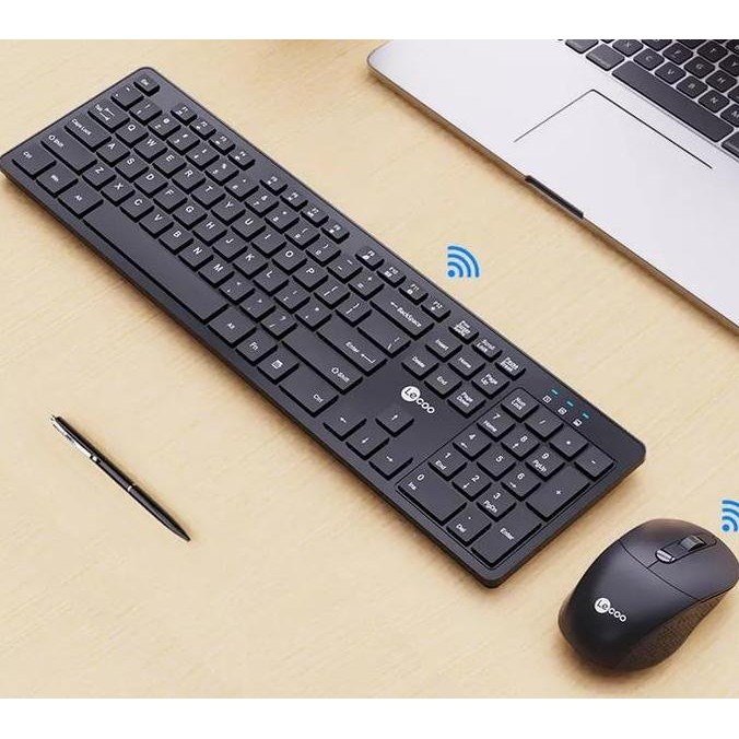 Lenovo Wireless Keyboard and Mouse Terlaris