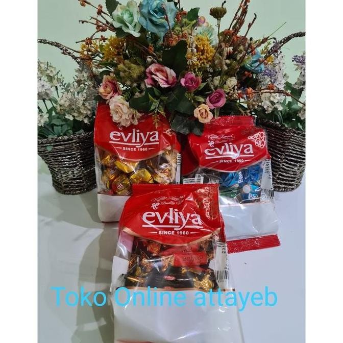 

Permen Coklat Evliya Jiwal,Sulton Extra Jiwal Made In Turkey 250Gr