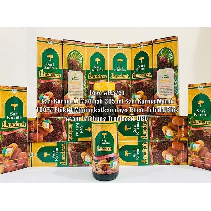 

Sari Kurma Al Madinah 365 Ml Berkualitas Tingling Dan High Antioxidant