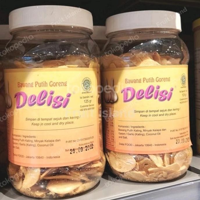 

Bawang Putih Goreng Delisa 125 Gr #Gratisongkir