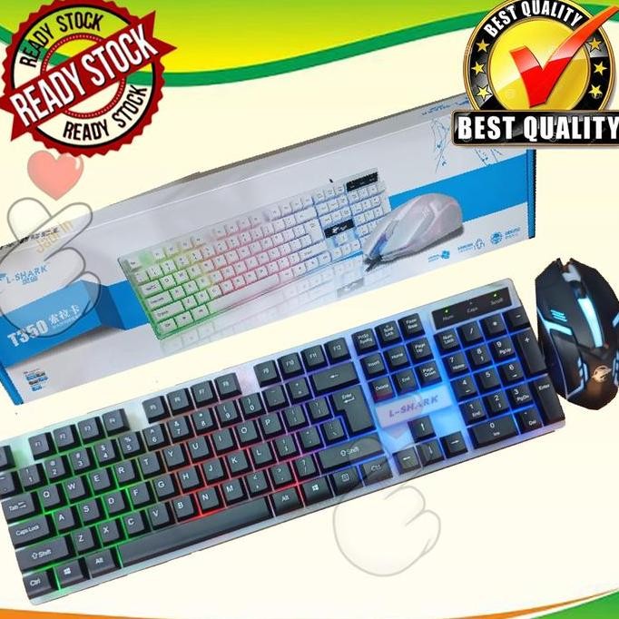 SALE COMBO KEYBOARD MOUSE GAMING RGB - PAKET LENGKAP GAMING PC