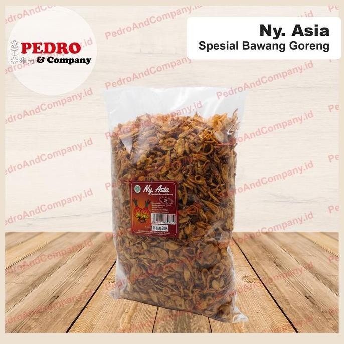 

Ny Asia Bawang Goreng 500 Gram - Fried Shallots / Red Onion Siap Makan #Gratisongkir