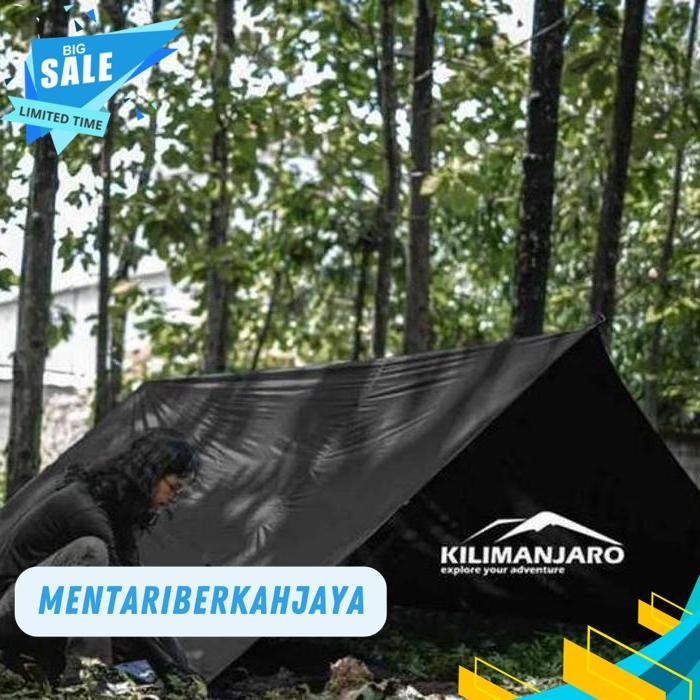 FLYSHEET 3X4 M KILIMANJARO ULTRALIGHT 19 LOOP 19 LUBANG MULTIFUNGSI KUALITAS TERBAIK