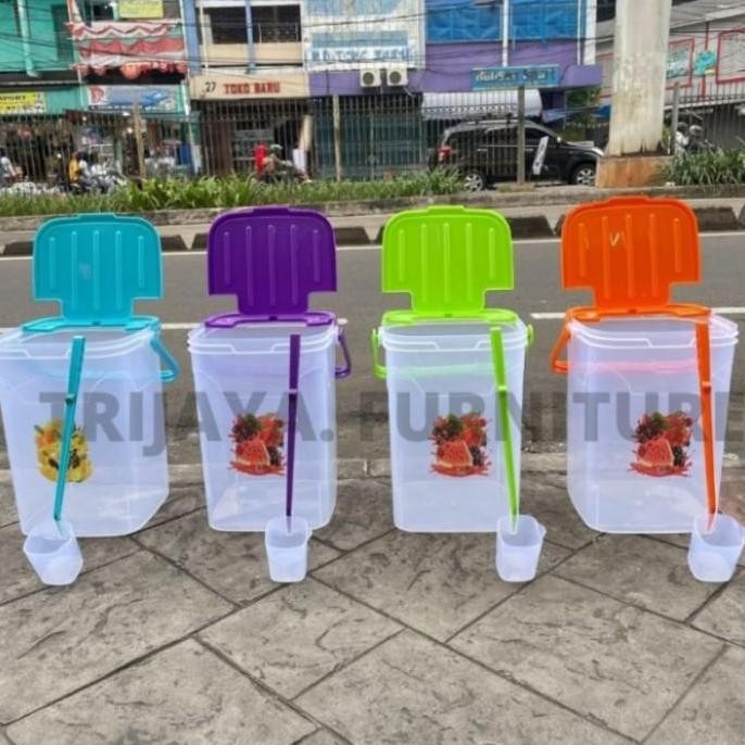 Tempat Wadah Box Akuarium Es Buah/Es Kelapa+Gayung 20Liter 30Liter