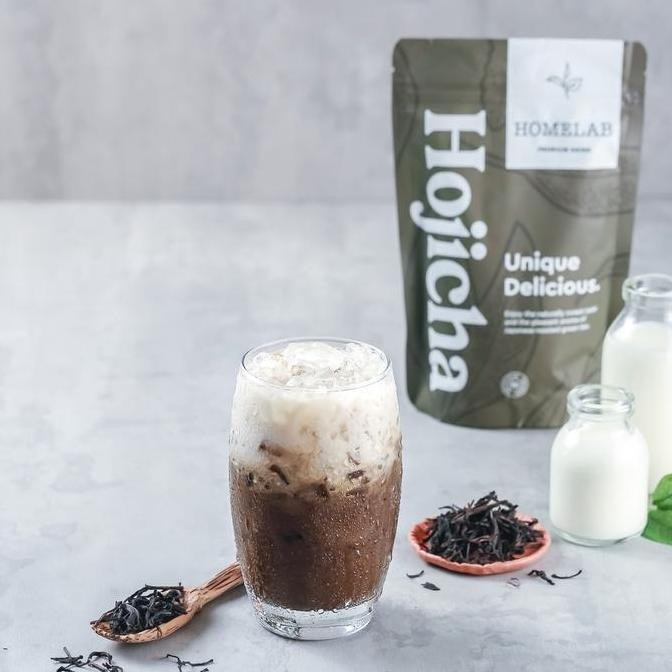 

Terlaris Homelab Bubuk Minuman Hojicha Premium / Roasted Green Tea Hojicha Powder - 200G Ready Stok