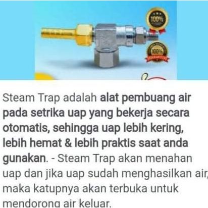 Terlaris Setrika Uap Presto 12 Liter + Steam Trap / Setrika Uap Boiler Loundry/Setrika Uap Boiler / 