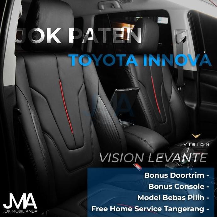 Jok Paten Kulit Mobil Kijang Innova Vision Levante Termurah
