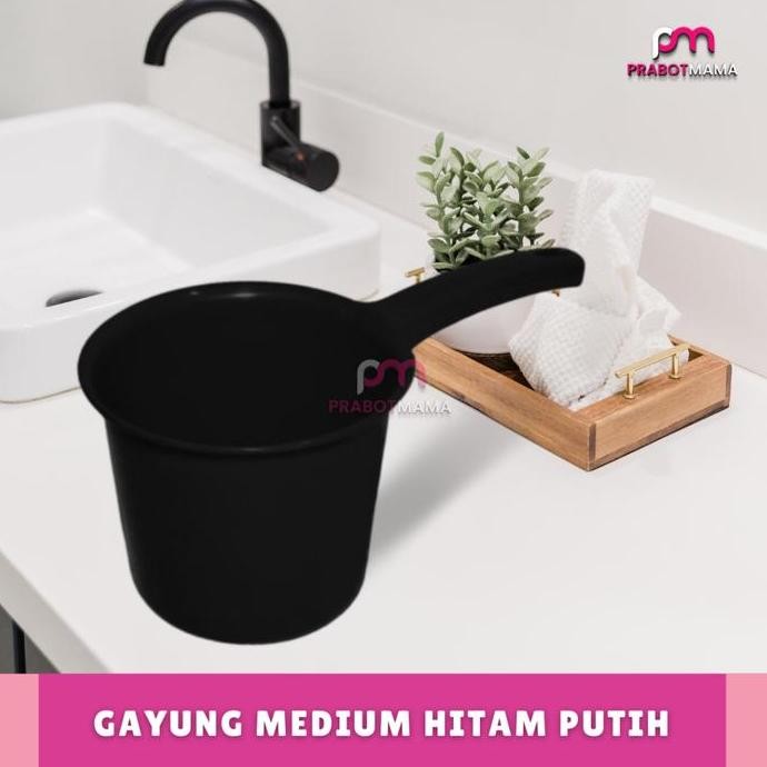 Gayung Hitam Putih- Prabotmama / Gayung Aesthetic / Gayung Warna /