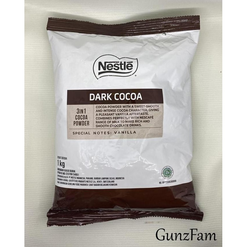 

Terlaris Nestle Dark Cocoa 1Kg Minuman Bubuk Rasa Cokelat Chocolate By Nestle Professional Ready Stok