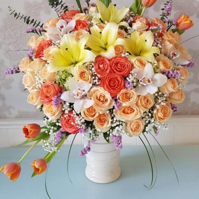 TERMURAH - Table Flower TF008 Bunga Meja Bunga Cantik Bunga Fresh