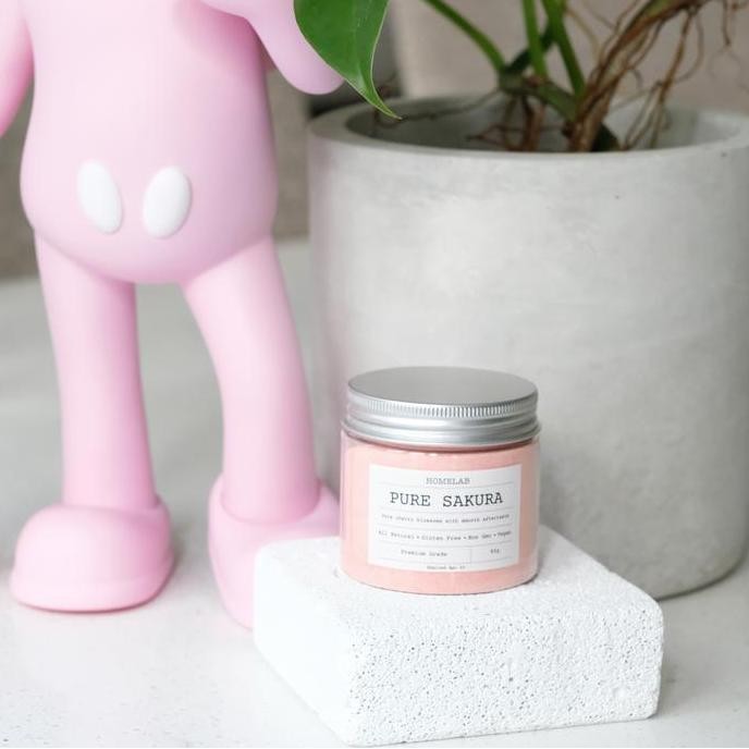 

Terlaris Homelab Pure Extract Sakura - Bubuk Sakura Asli / Murni / Ekstrak 80G Ready Stok