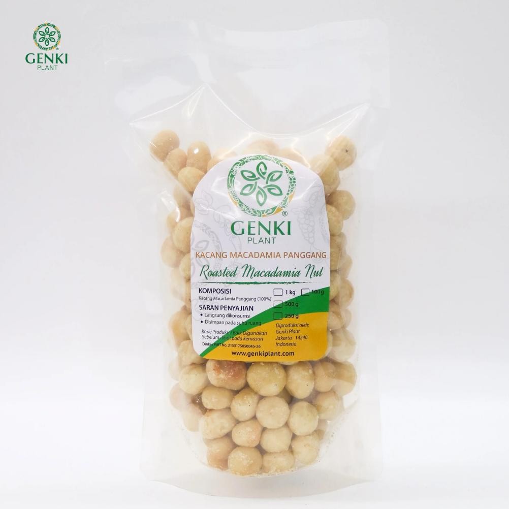 

Roasted Macadamia Nut / Kacang Macadamia Panggang - 500g