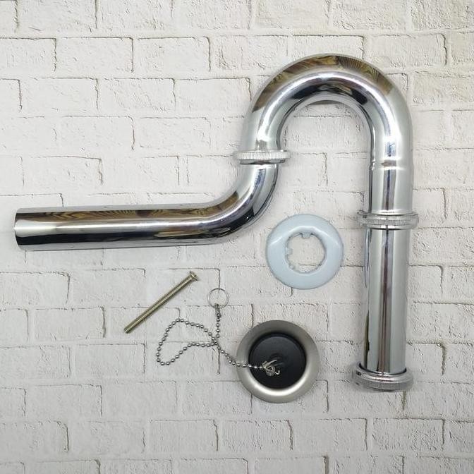 Sifon Angsa Saringan Afur Wastafel Cuci Tangan Volk Sa-01