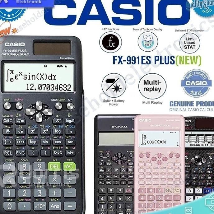 

Kalkulator Scientific Casio Ilmiah 991Esplus Kalkulator Casio Scientific Calculator Casio Scientific