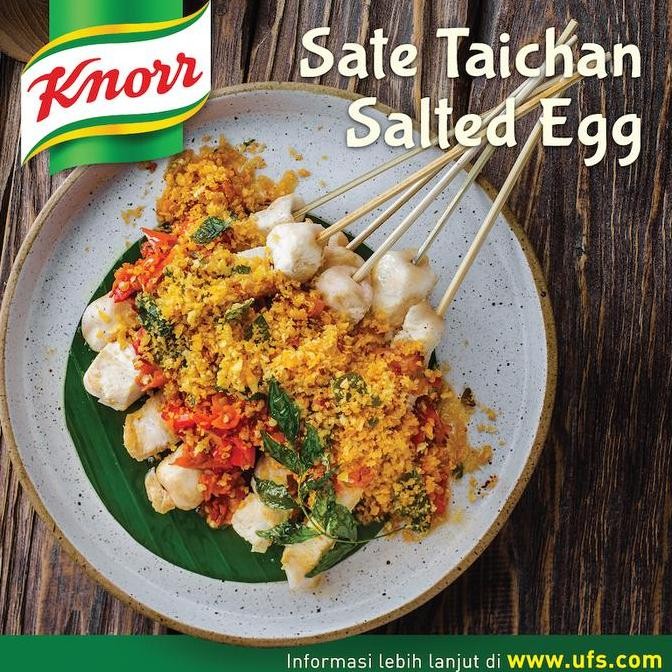 

Terlaris Knorr Golden Salted Egg Powder Pouch 270G Ready Stok