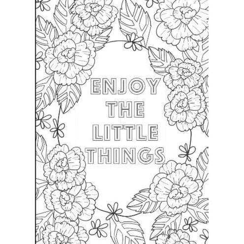 

[Squiggle] UK Peaceful Adult Colouring Book (Buku Mewarnai Dewasa) KJ
