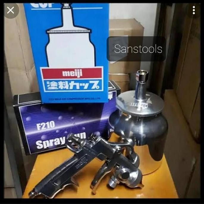 Meiji F210 S20 Spray gun cat spraygun spet F-210 nozzle original japan