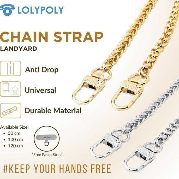 

Lolypoly Chain Strap Tali Lanyard Rantai Phonestrap For Smartphone