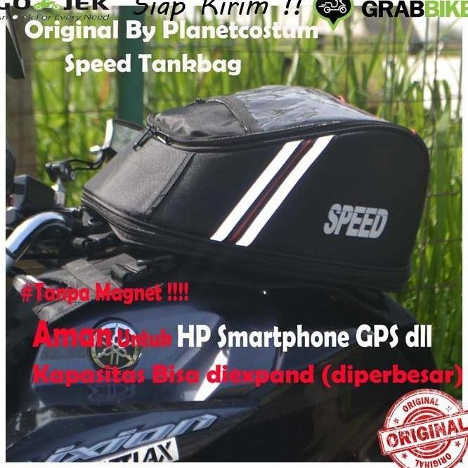 Tas tangki motor untuk Yamaha Vixion Rx king scorpio R25 Byson MT25 Merk Speed Original