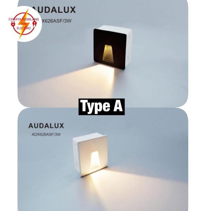 Lampu Anak Tangga Led 3W 3Watt Step Lamp Light Stair Minimalis Modern