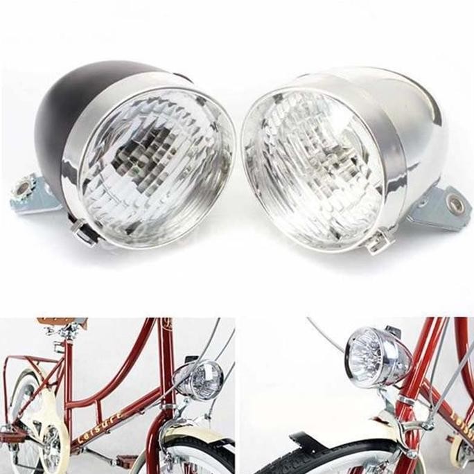 Lampu Sepeda Onthel / Lampu Led Sepeda Jadul / Bicycle Retro Vintage