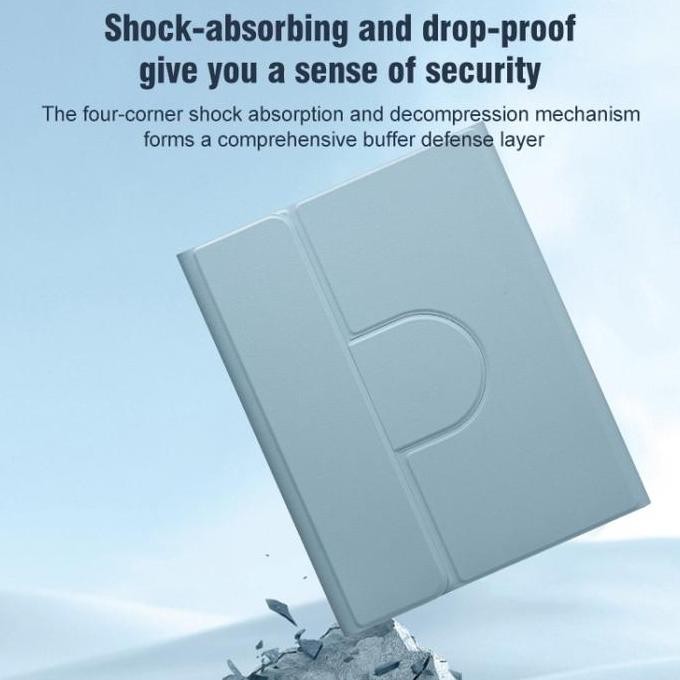 SAMSUNG TAB A9 8.7" TABLET 2023 BLUETOOTH KEYBOARD KEYBORD CASE ROTARY