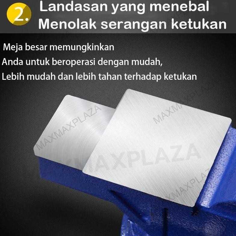 Catok Clamp 5'' / catok paron / Ragum Klem / Catok Meja / Bench Vise / Ragum Tanggem  Alat Jepit Ser