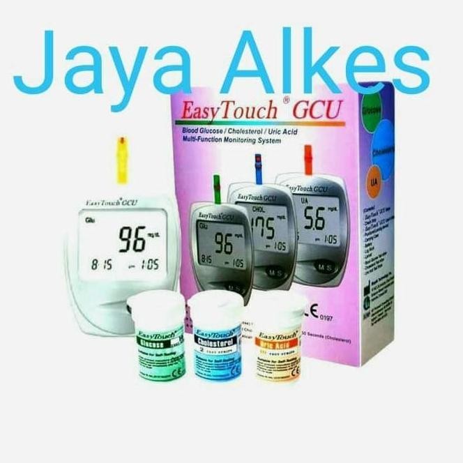 Alat Check Gula Darah 3 in 1 Easy Touch/Alat GCU Easy Touch