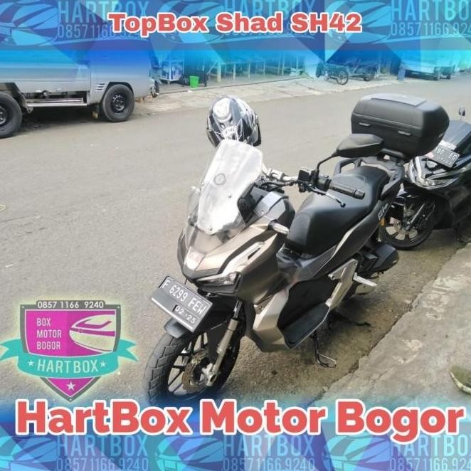 PAKET LENGKAP BOX MOTOR HONDA ADV150 ADV 150 PLUS BRACKET ALMUNIUM