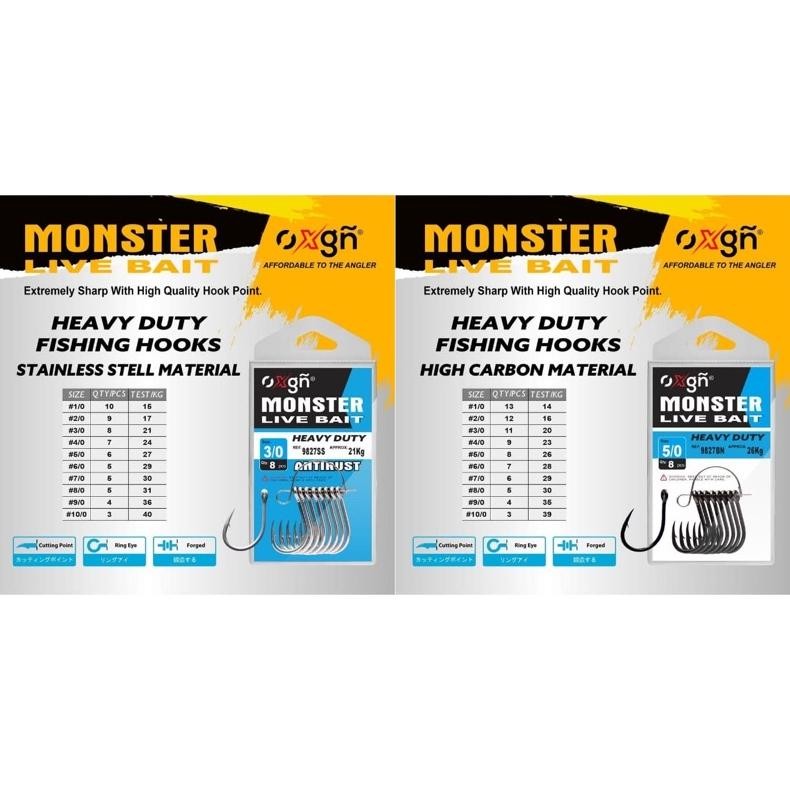 kail live bait monster oxgn Nugi