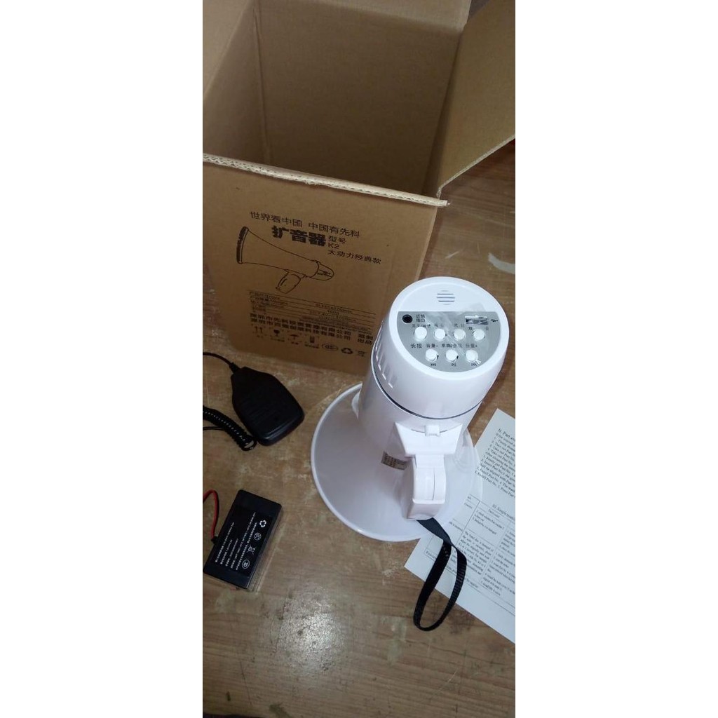 Speaker Sats Toa Portable Megaphone Sast Sirine Demo Portable Toa Megaphone