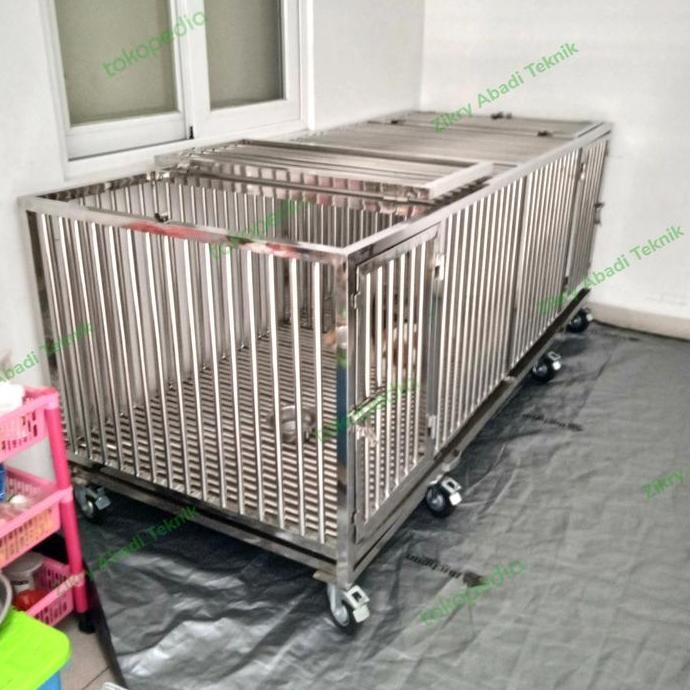 ready Kandang Anjing Stainless Steel