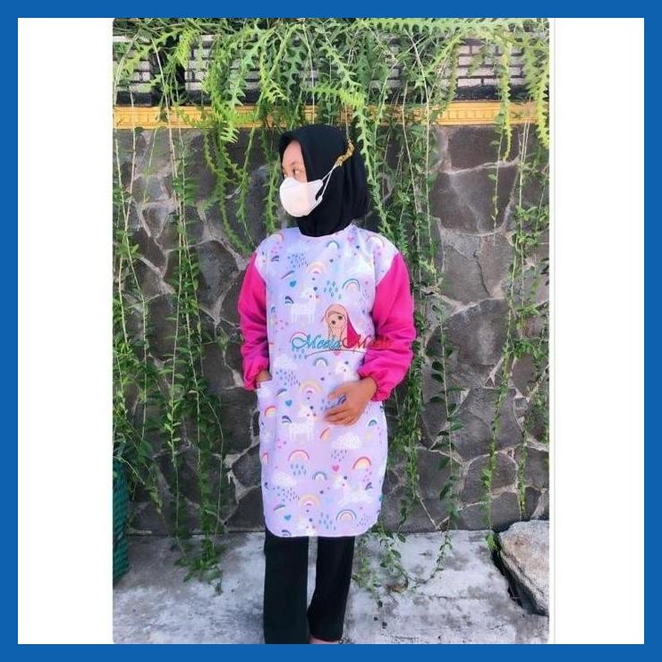 Cod Gown Medis Apd Surgical Motif / Gown Kain Katun Dewasa  / Seragam Bedah Baju Operasi Terlaris