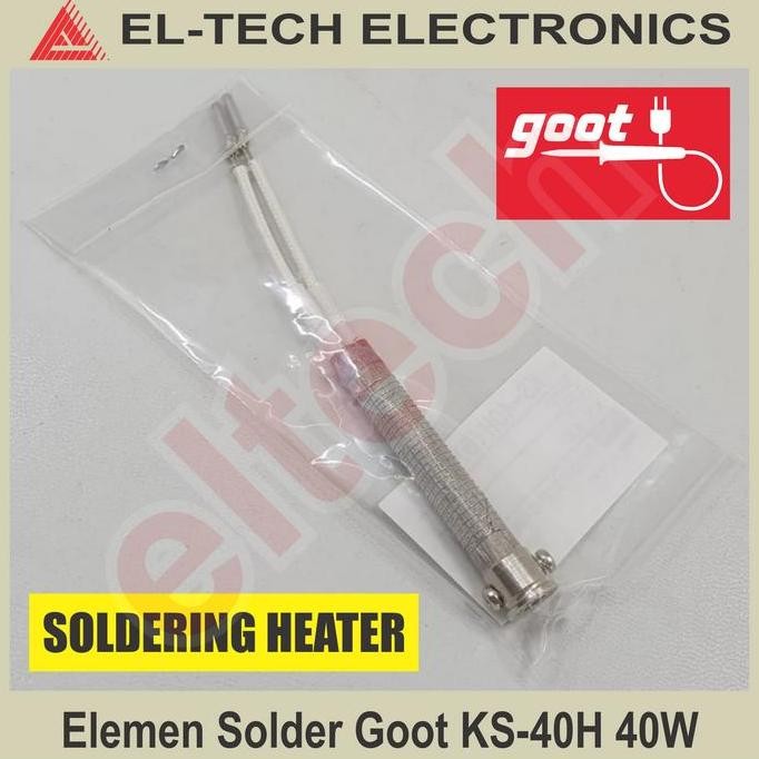 TERMURAH - 40W 40Watt 40 W Watt Heater Elemen Pemanas Solder GOOT KS-40H