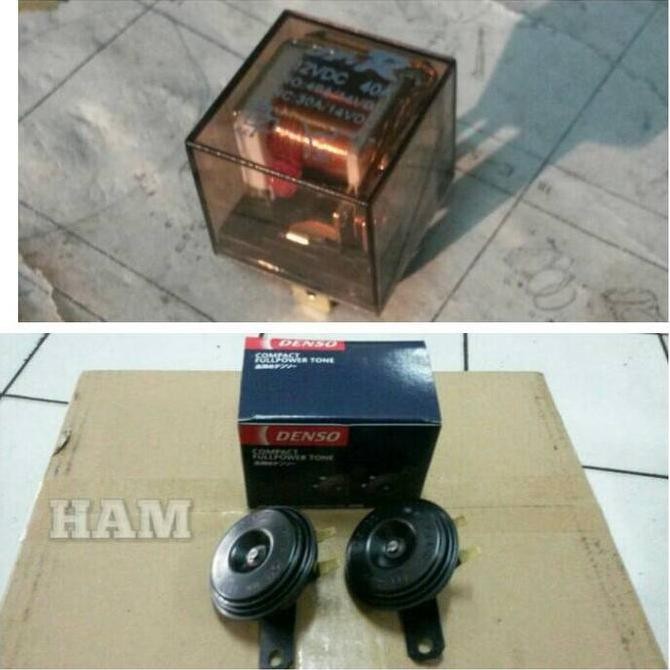 klakson + relay klakson denso