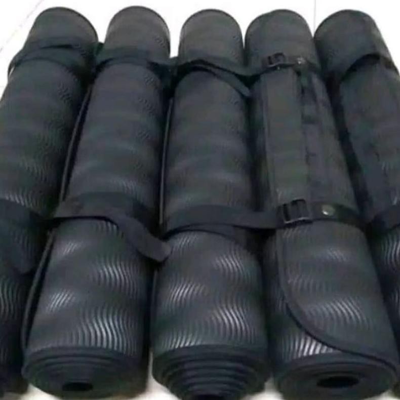 Matras TNI AD |Matras Camping |Rolling bed TNI AD hitam Nugi