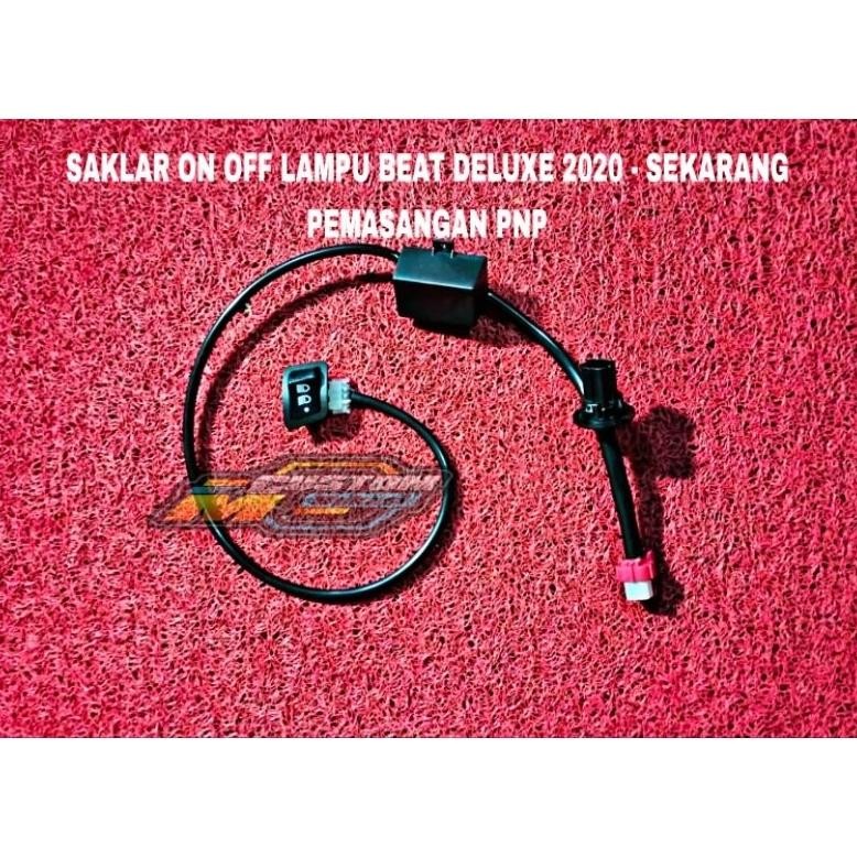 Saklar on off Beat Led Beat Deluxe Beat Street Saklar 3 titik PNP Beat Led Beat Deluxe Beat Street N