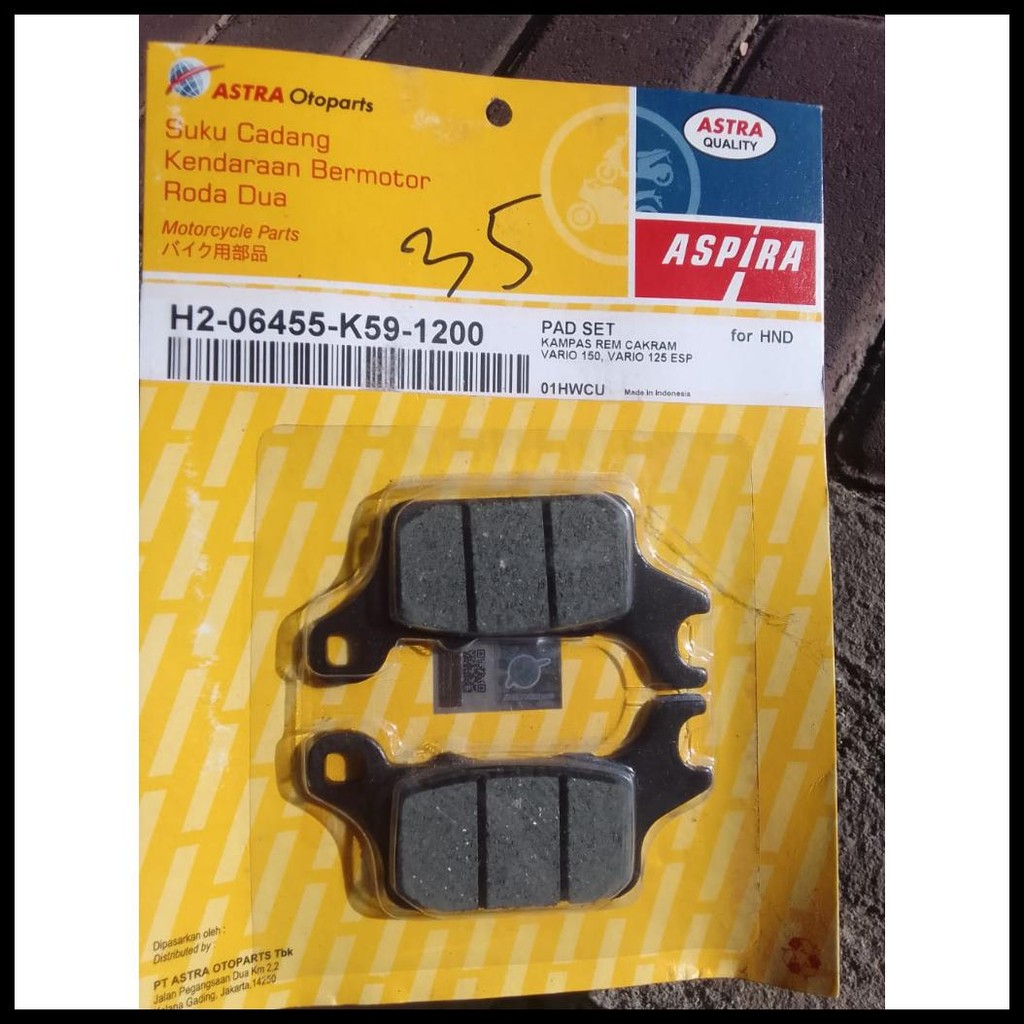 SALE TERMURAH KAMPAS REM DEPAN VARIO 125 150 KALIPER TOKICO