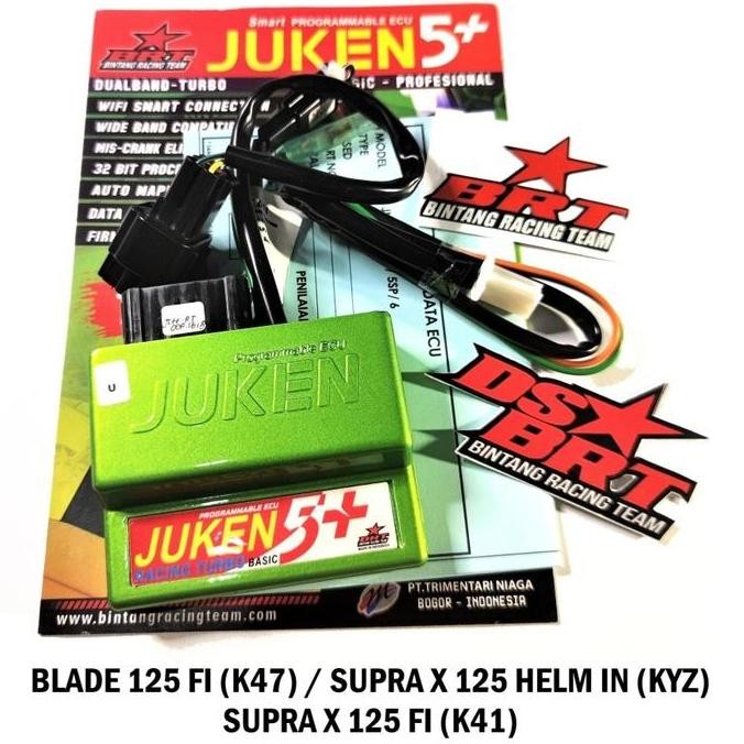 TERMURAH - ECU BRT JUKEN 5 SUPRA X 125 & BLADE 125 FI Racing Turbo Dualband