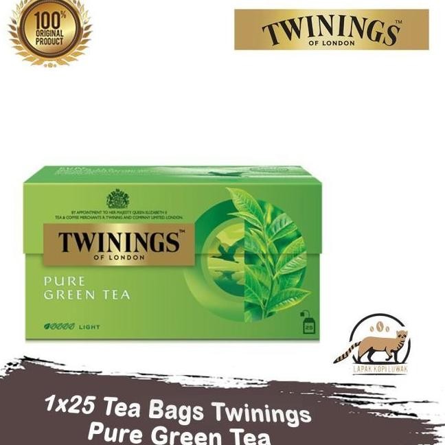 

(SALE) TWININGS TEA VARIAN PURE GREEN TEA