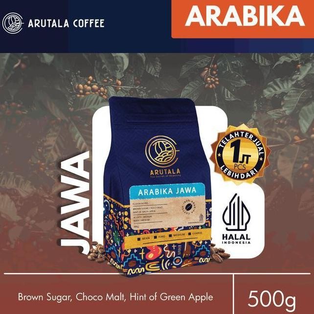

PROMO ARUTALA KOPI ARABIKA JAWA JAVA ARABICA 500 GRAM