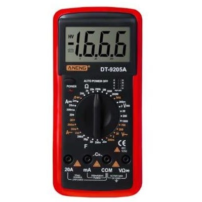 BEBAS ONGKIR - Aneng DT9205A/Aneng Multimeter 20A AC/Aneng avometer