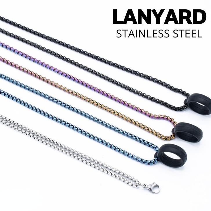 

Lanyard Kalung Tali Tali Pengikat Rantai 80Cm Dapat Dantung Di Leher