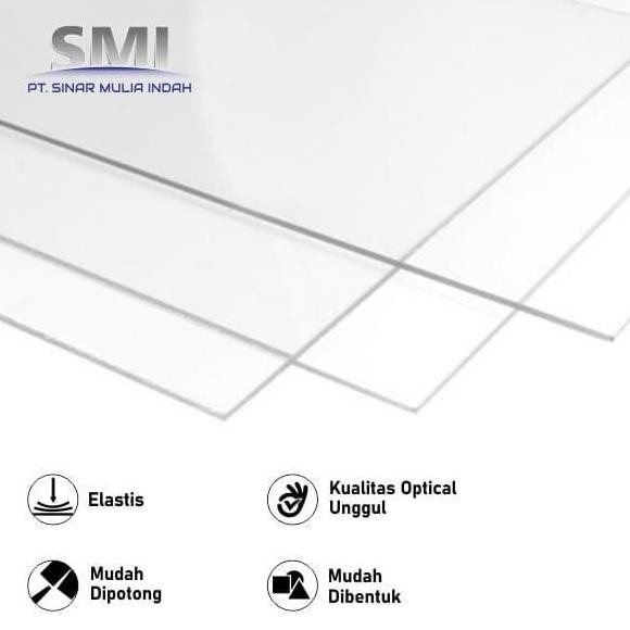 

[Expert] Akrilik Lembaran Bening 5MM x 1M x 2M - SMI Store